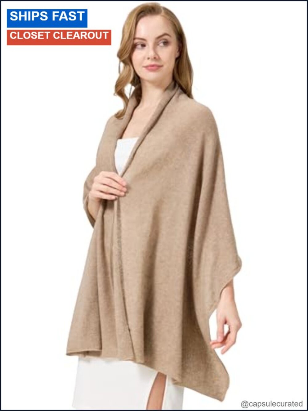 Cashmere Shawl Wrap Lightweight Travel Scarf All Seasons Gift